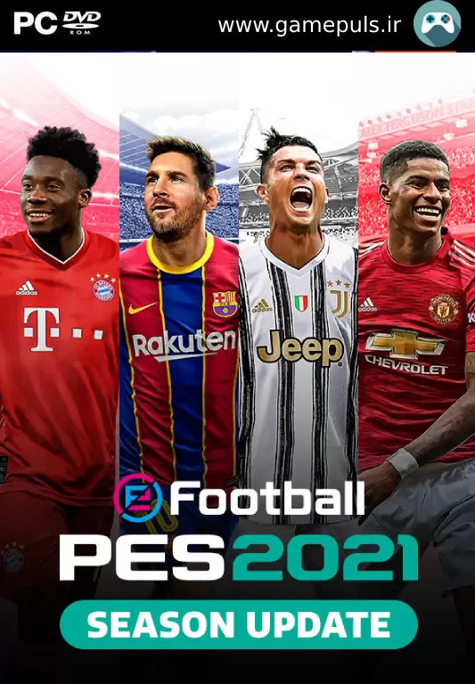  دانلود بازی پی اس eFootball PES 2021 برای PC